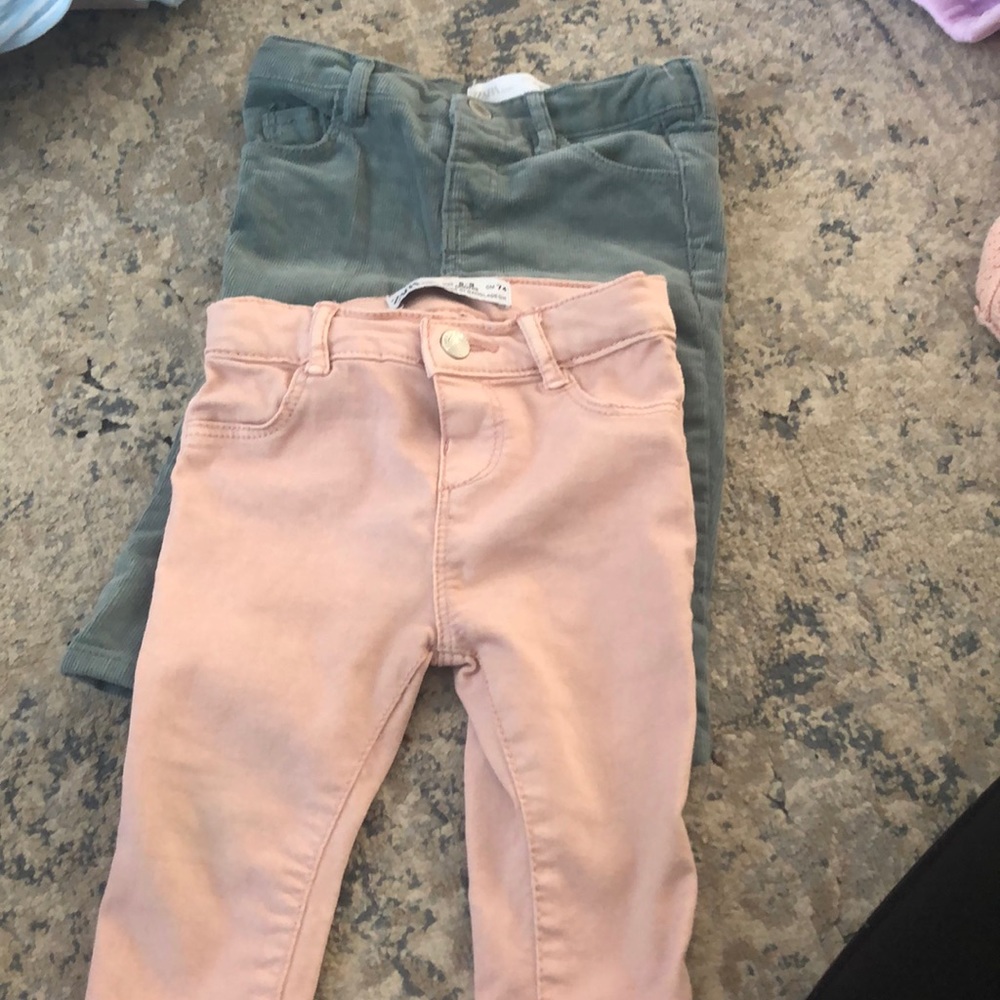 Two pairs of Zara pants